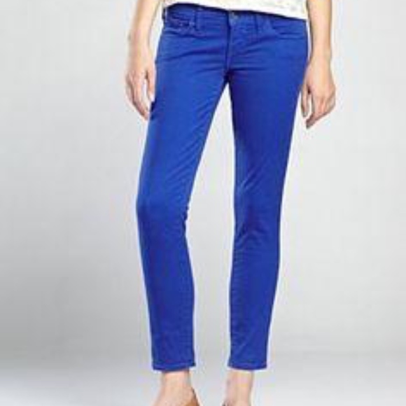Lucky Brand Denim - Lucky Brand Cobalt Blue Charlie Capri Pants